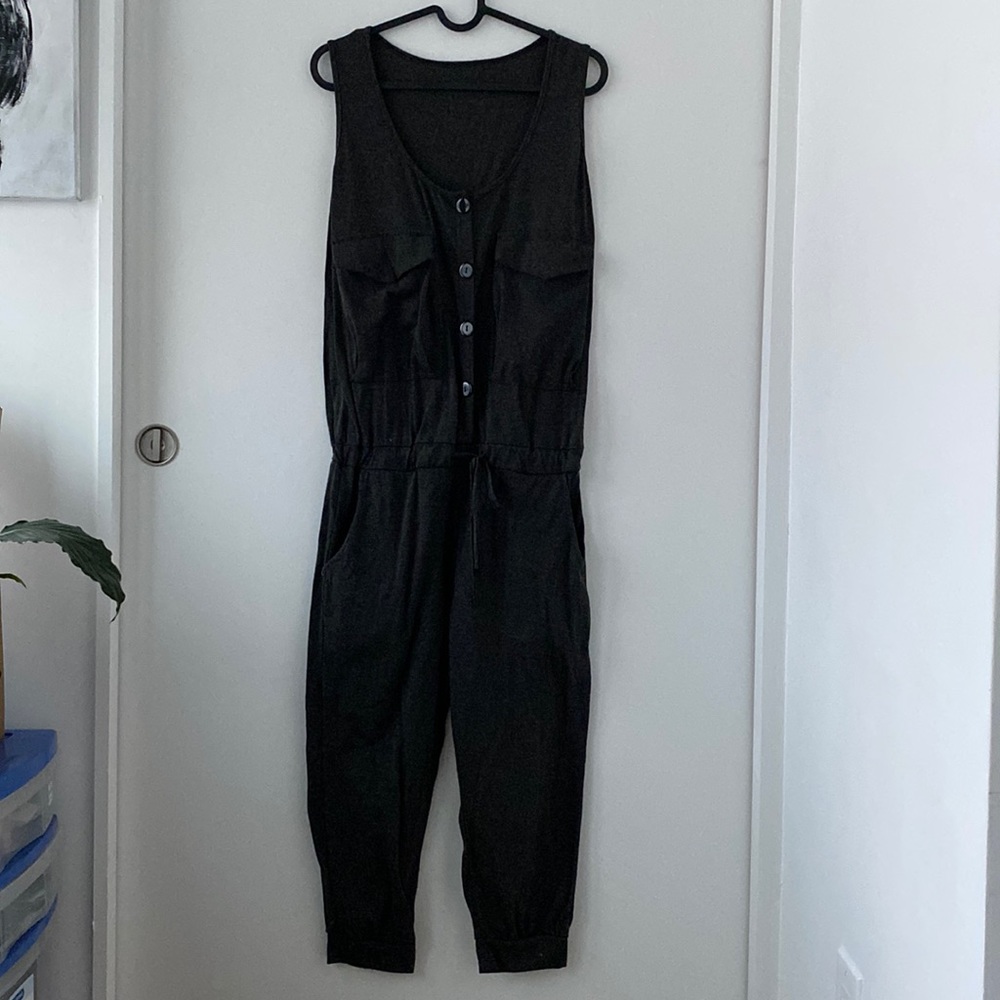 Grey overalls